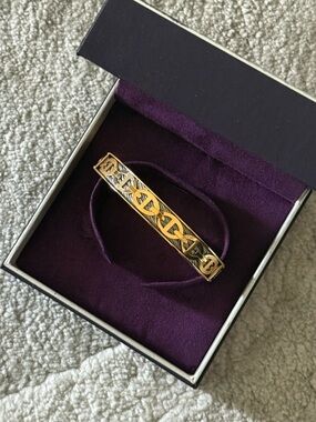 Charriol Gold Men's Celtic-Inspired Cutout Bangle